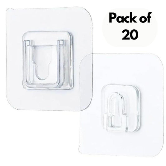 Waterproof Stick Hooks Pack of 20
